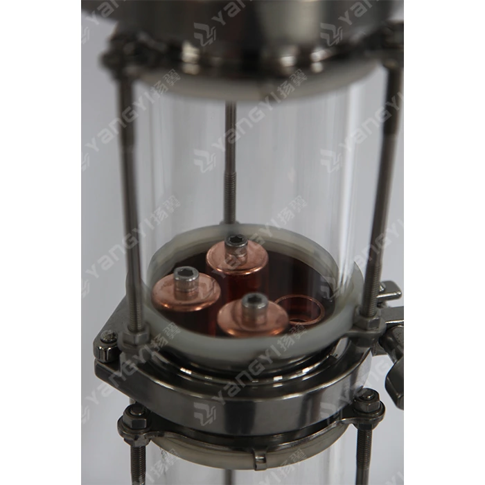 30L pot with 3inch glass reflux column