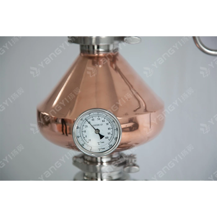 50L tank with reflux column