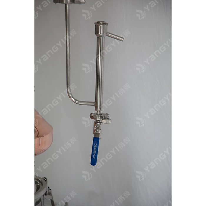 50L tank with reflux column