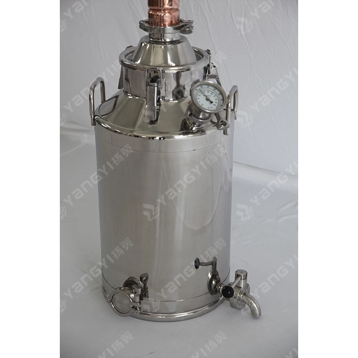 Home Still copper helment and column