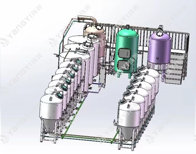 Commercial Brewery Equipment System