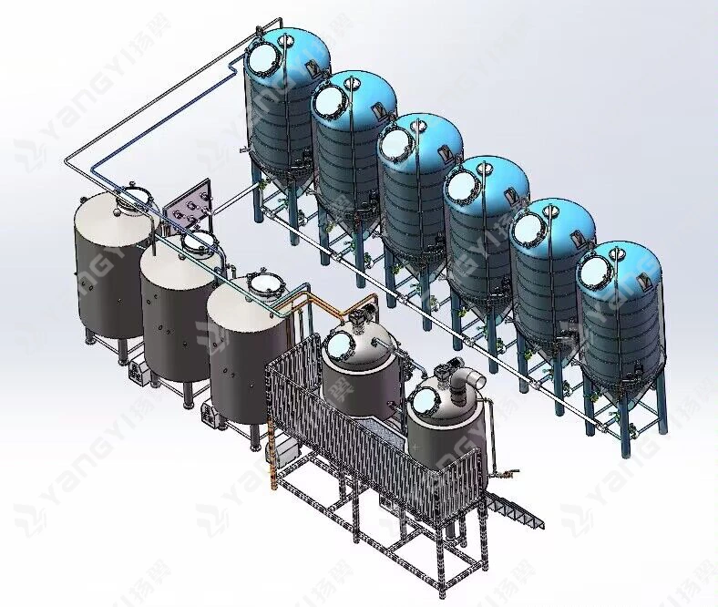 1000L brewing equipment