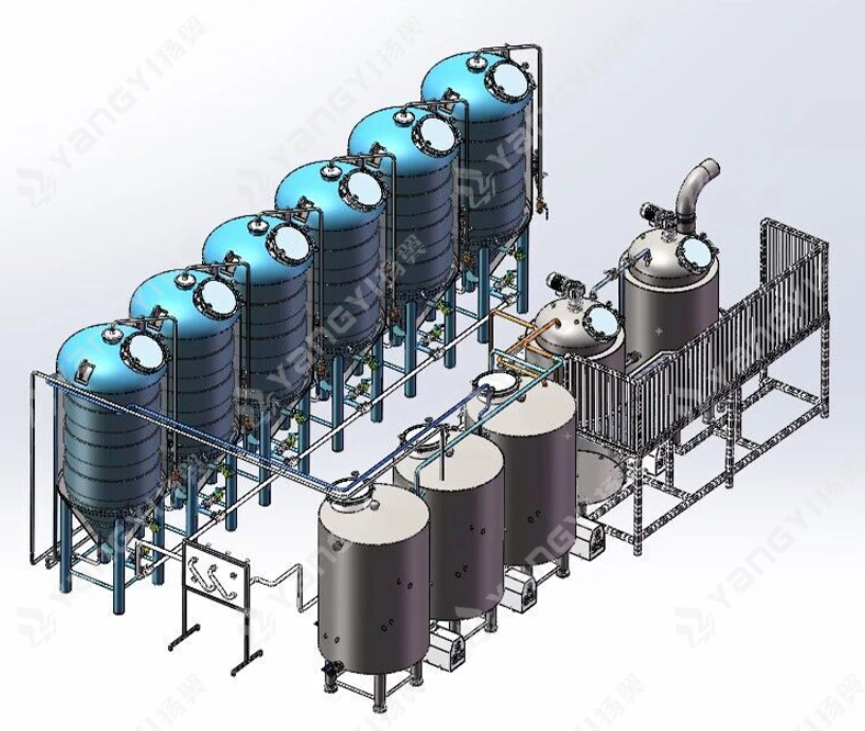 1000L brewing equipment